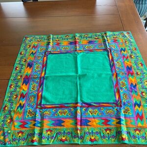 Liz Claiborne Multicolor Geometric Scarf